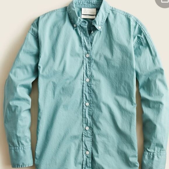 NWT J CREW Poplin Shirt - Picture 4 of 7